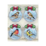 Winter Bird Ornaments Plastic Canvas (image for) Winter Bird Ornaments Plastic Canvas